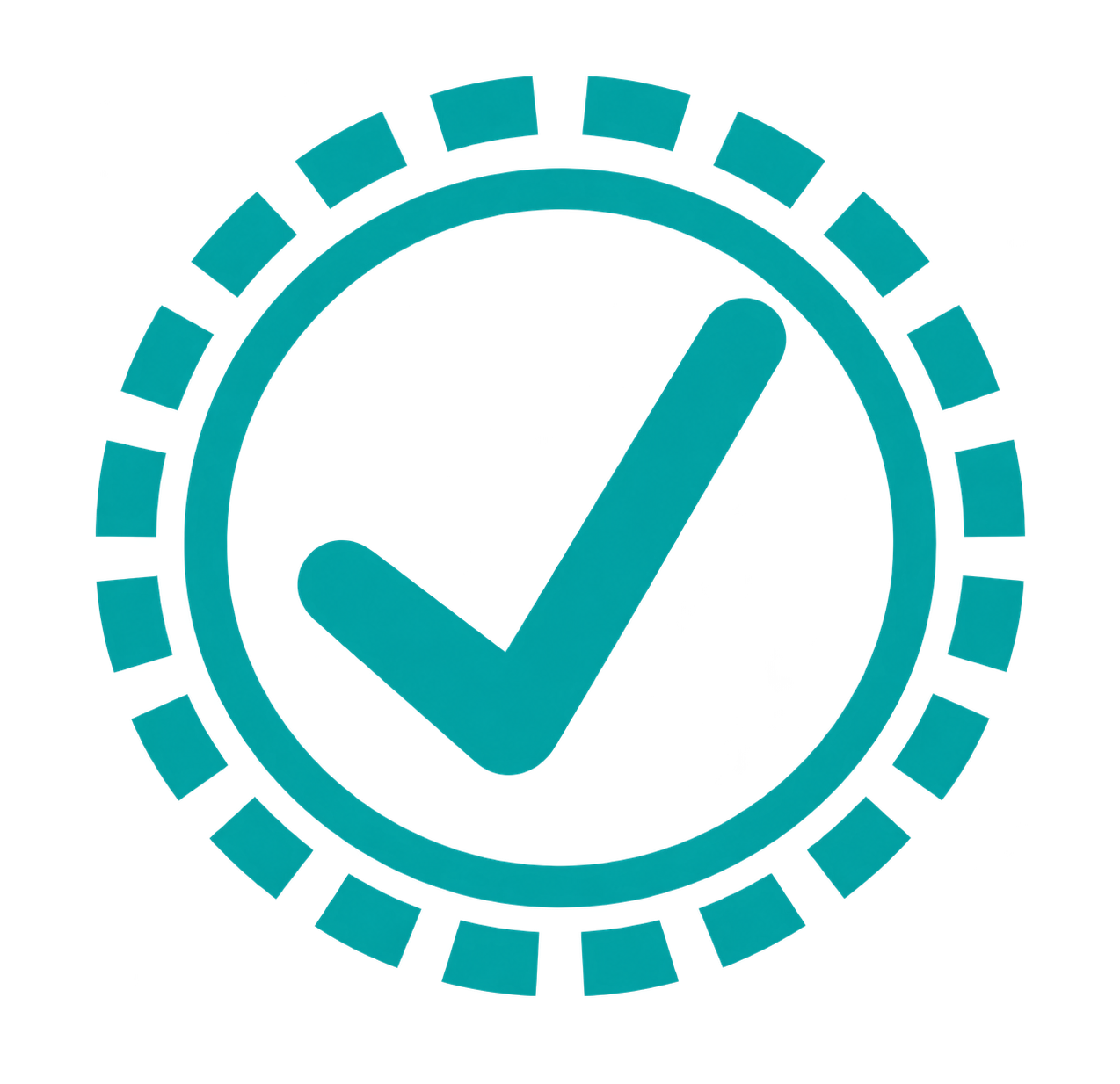 Teal Open House Chicago check stamp