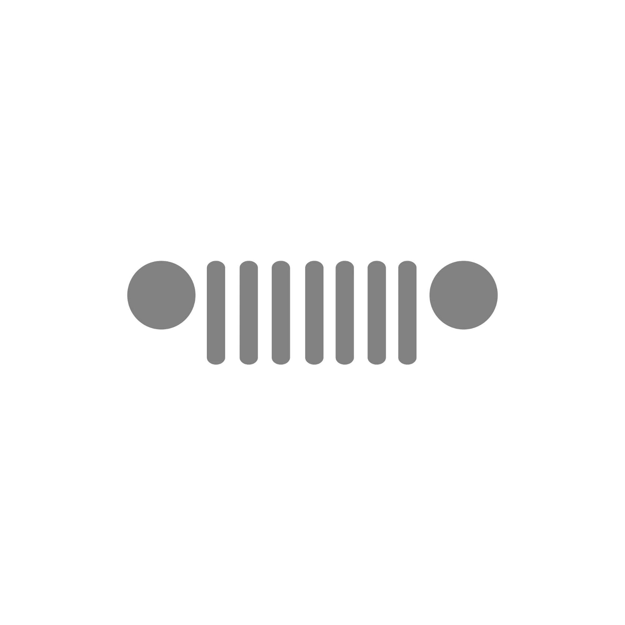 The Jeep grille mark