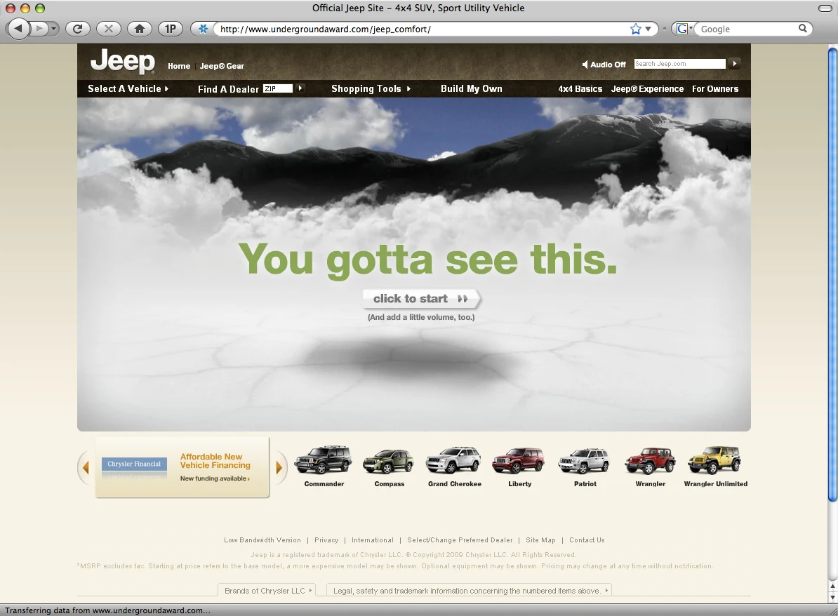 The Comfort Challenge on Jeep.com