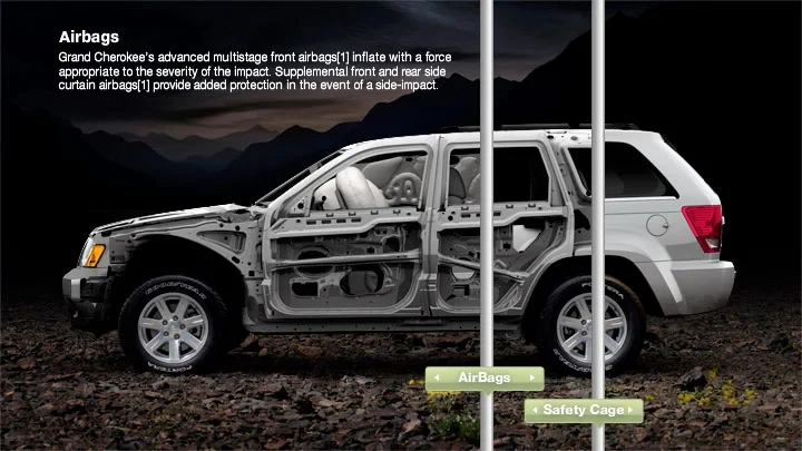 Jeep.com airbags demonstration