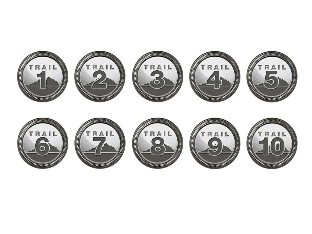 OffRoadr trail number badges