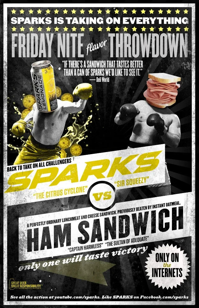 Sparks versus 1 of 3