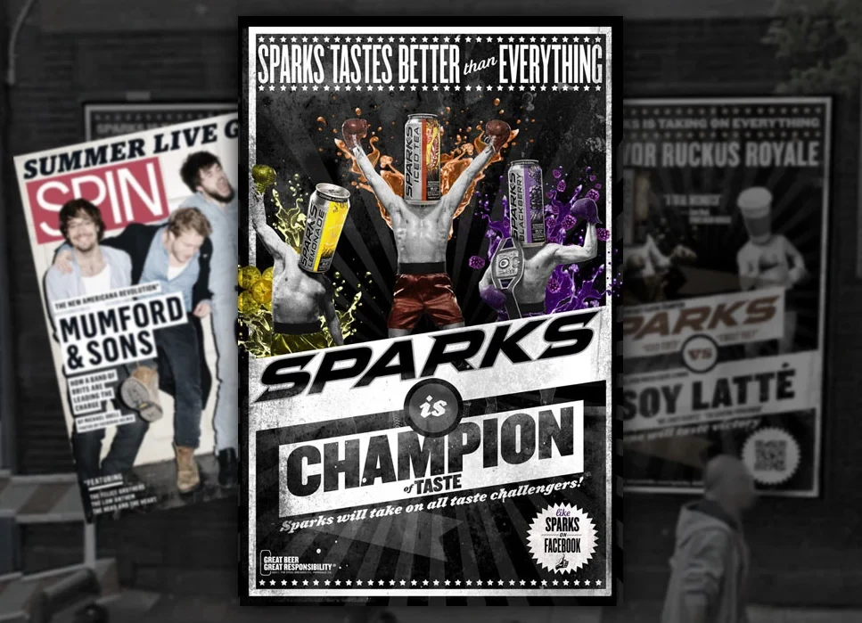 Sparks in the wild