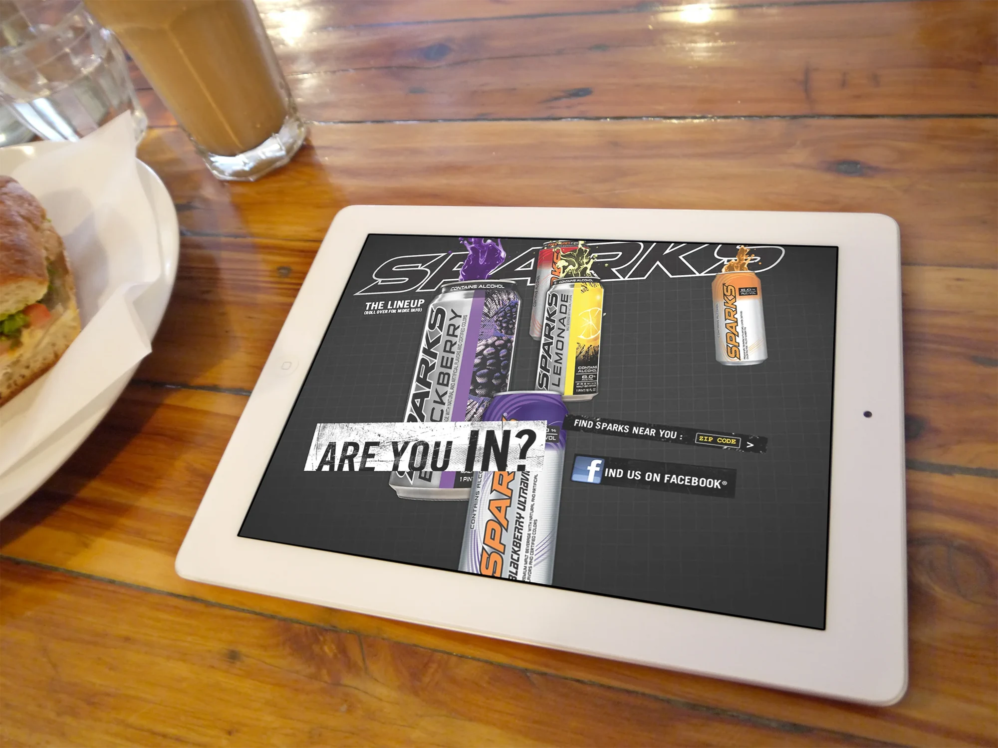 The Sparks website