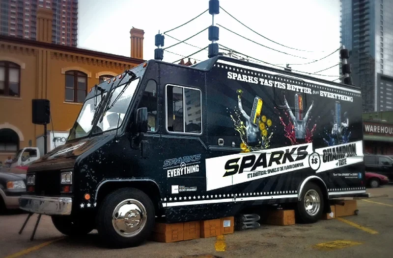 The Sparks truck