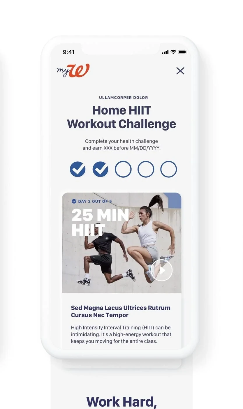 Challenge screen 2 of 3